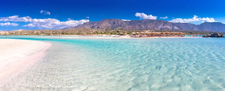 Elafonissi Beach, Crete - crystal clear turquoise waters